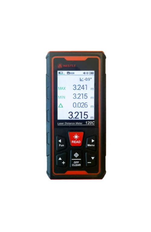 Nestle NDL-120C žalio spindulio lazerinis atstumų matuoklis su kamera ir integruotu Bluetooth (120m, ±2,0mm) - Image 4