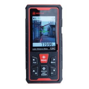 Nestle NDL-120C žalio spindulio lazerinis atstumų matuoklis su kamera ir integruotu Bluetooth (120m, ±2,0mm)
